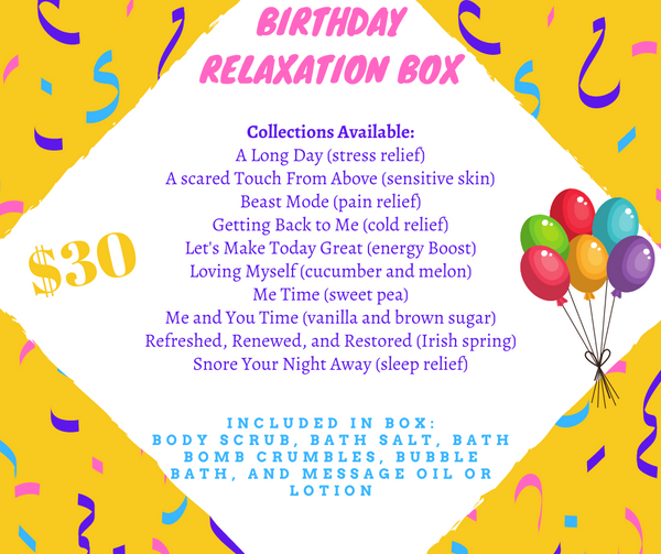 Birthday Relaxation Box