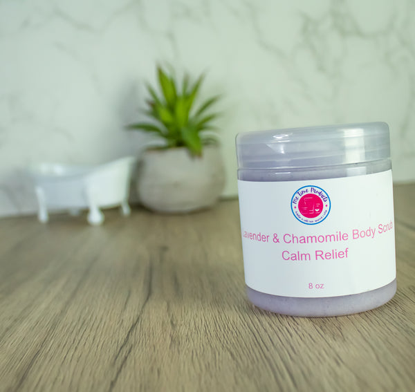 Lavender and Chamomile Body Scrub