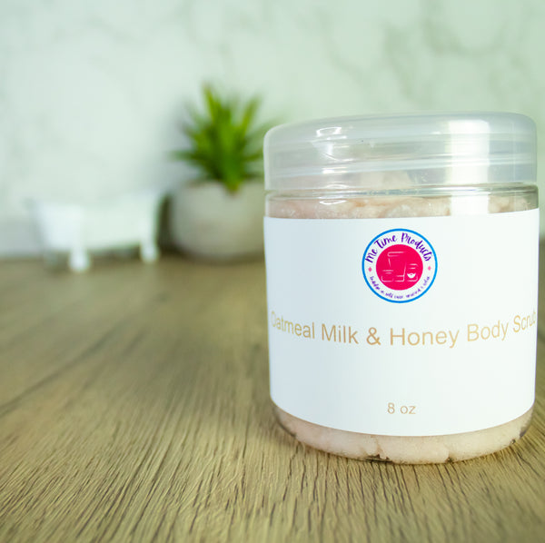 Oatmeal, Honey, and Milk Body Scrub