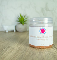 Vanilla and Brown Sugar Body Scrubs